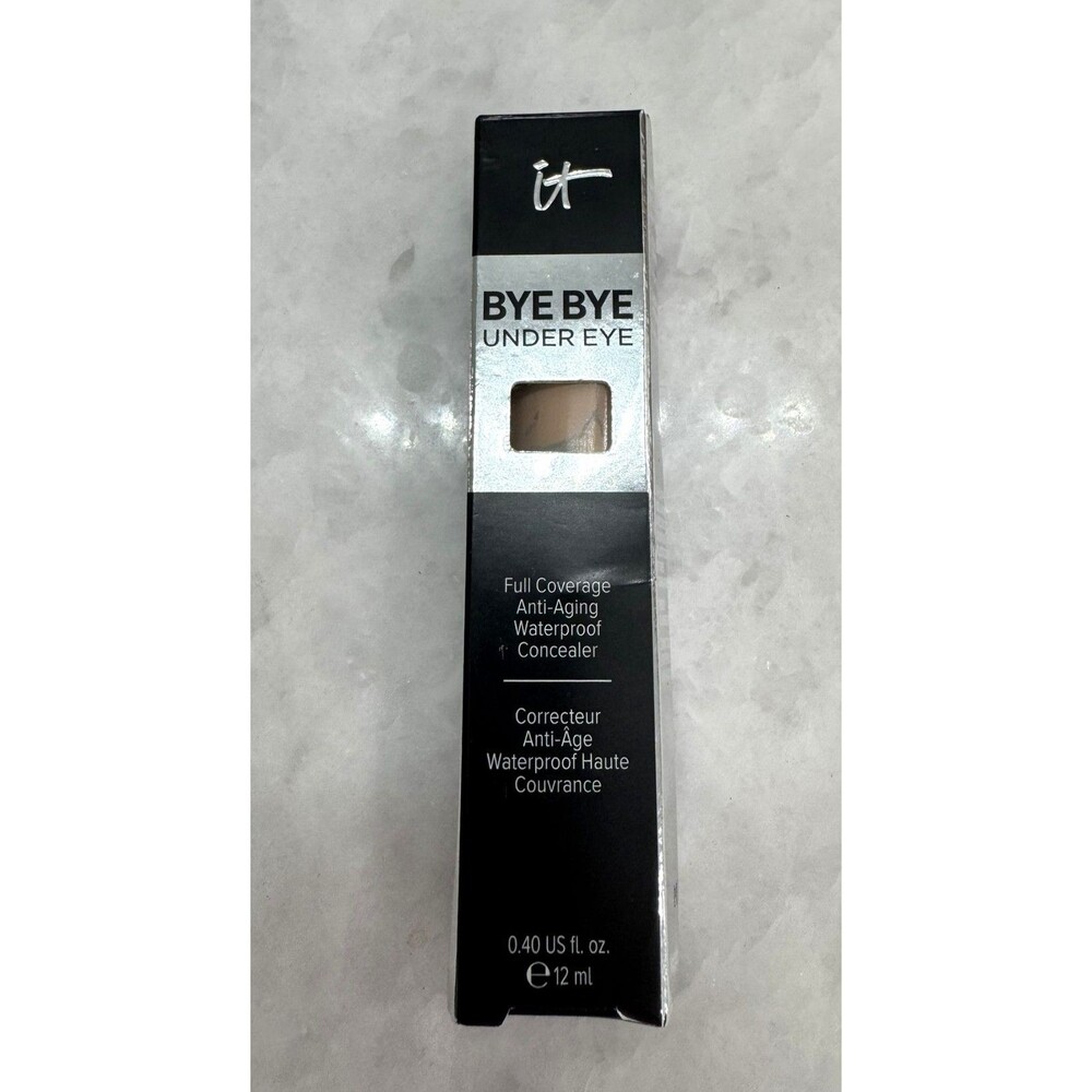 IT Cosmetics Bye-Bye Under Eye Concealer-Medium 20.0 (N) Large 0.40 oz New